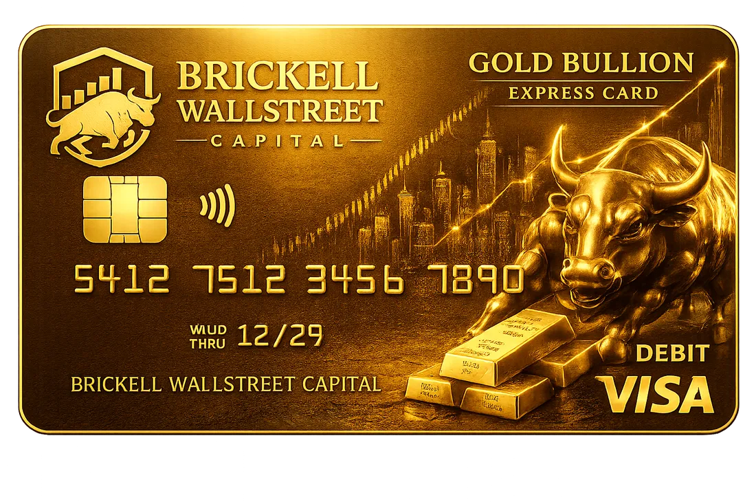 Gold Bullion Express™ Metal Debit Card